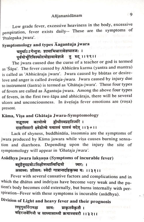 Anjananidana of Maharsi Agnivesa